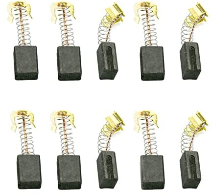 WANGCL 10 cepillos de carbono CB-419 para sierra de calar Makita HR2410 4304 BO5041 BO4556 MT920, 6 x 9 x 12,5 mm