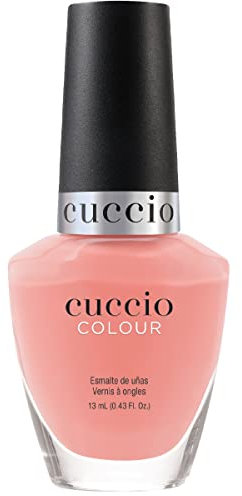 Cuccio Nail Polish 13ml- Name That Tune- Peach Neon Creme