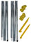 Vanilla Leisure Canopy Poles Set of 2 - With Pegs & Guy Ropes - Steel Tent, Awning & Tarp Poles to Provide Shade - Universal Fitting Tent Canopy Poles - Tent Height: 180cm