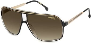Carrera Lunettes de Soleil GRAND PRIX 3 BLACK GOLD/BROWN SHADED 64/9/135 homme