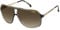 Carrera Lunettes de Soleil GRAND PRIX 3 BLACK GOLD/BROWN SHADED 64/9/135 homme