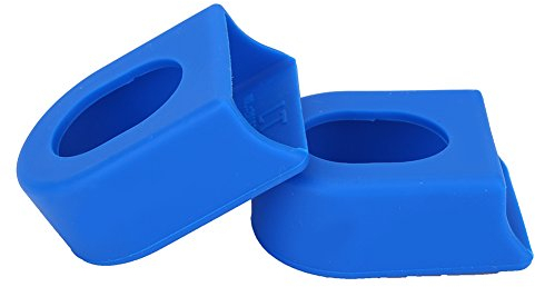 Dioche Kurbelschutz, Blau Kurbelschutz Fahrrad, 1 Paar 2 Stück Kurbelarm-Schutzhüllen, weiche Schutzhüllen, Stiefel, Fahrradzubehör