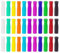 33pcs Silicone Straw Tips, Multi-Color Straw Protectors, Silicone Straw Covers, Reusable Straw Covers for Metal Straws, Suitable for Smoothies and Hot and Cold Drinks
