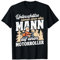 Unterschätze Niemals Einen Alten Mann Auf Einem Motorroller T-Shirt