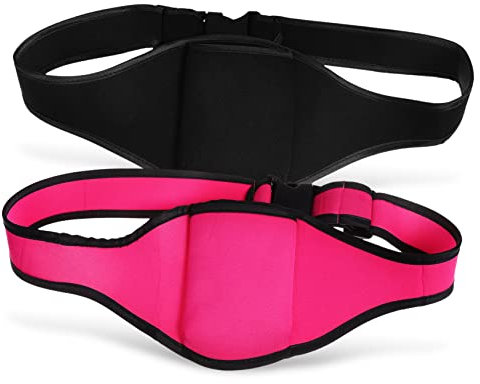 GOOHOCHY Microphone Transmitter Belt Fitness Speaker Holder Microphone Belt Carrier for Theater
