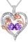 TINGN Valentinstag Geburtstag Geschenk für Sie Frauen - Februar Amethyst Geburtsstein Halskette Damen Silber 925 Kette Schmuck Jahrestag Geburtstag Geschenke für Sie Mutter Ehefrau