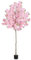 Cerisier Japonais Artificiel Exterieur/Interieur 180cm - Arbre Artificiel Fleuri Haut de Gamme avec Pot en Ciment, Fleurs Artificielles Déco Realistes pour Jardin, Balcon, Salon, Bureau