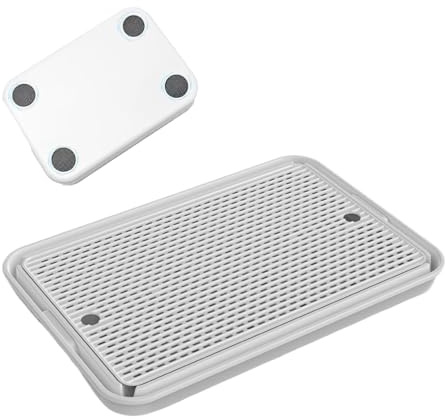 Zwpontia Katzentoilettenrampe – Erhöhte Katzentoilette Treppe Hocker – Abnehmbare Anti-Rutsch-Urinbox Rampe für Senioren Katzen Indoor Outdoor Wohnzimmer Balkon RV Wohnung Ecke