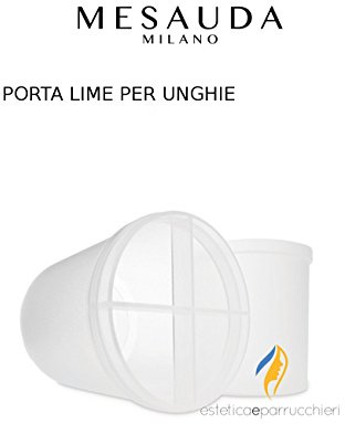 Mesauda Milano Porta Lime Nails con Tappo Separatore Unghie Nail Art