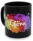 printplanet - Tasse Schwarz mit Namen Björn - Motiv: Color Paint - Namenstasse, Kaffeebecher, Mug, Becher, Kaffeetasse