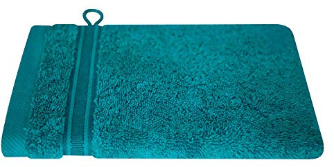 Dyckhoff Gmbh Waschhandschuh Baumwolle Ökotex100 Gr 16x21cm 450g/m² Siena (smaragd)