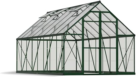 Canopia by Palram Serra da giardino Balance 244x487cm (Verde) Struttura in alluminio, pannelli in policarbonato, resistente ai raggi UV