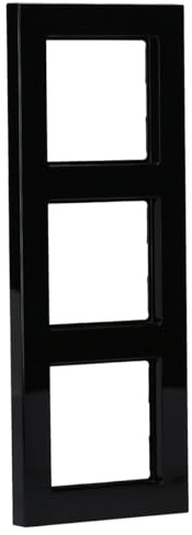 Jung A5583BFSW Triple Frame A 550 (Thermoplastic Shatter-Proof) Black Series A