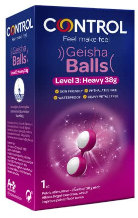 Control Palline Vaginali per Tonificazione Pavimento Pelvico GEISHA BALLS, LEVEL 3 Heavy, 38 g
