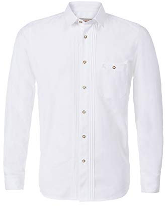 Stockerpoint Oc-Mike Chemise, Blanc, L Hommes