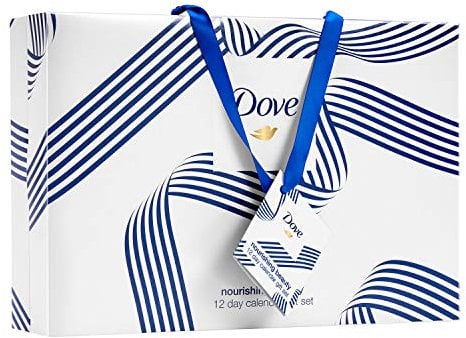 Dove Nourishing Beauty 12 Day Countdown Advent Calendar 2020, Body & Skin Care Present, Moisturising Shower Gel & Nourishing Body Cream Gift For Women, Girls, Mum & Teens