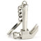 IKAAR Schlüsselanhänger Metall Mini Hammer Schlüsselring Anhänger Mini Werkzeug Schlüsselring Keychain Silber
