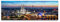 Eau Zone Leinwandbild auf Echtholzrahmen Köln Skyline 150x50cm