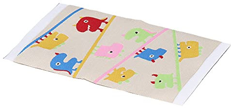 Puppenhaus Teppich, Mini Teppich, Miniatur Teppich 1/12 Miniatur Boden Teppich Puppenhaus Zubehör Miniatur Deko Puppenstubenmöbel für Schlafzimmer