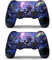 2 Aufkleber Ps4-Controller Inklusive 2er-Set Controller-Aufkleber, Anime-Cartoon-Figuren, Kleber Aufkleber (Skins) (Skin)