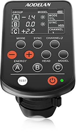 AODELAN TTL Wireless Flash Trigger for Canon Cameras, Support 1/8000s HSS Function; Replace Profoto Air Remote TTL-C