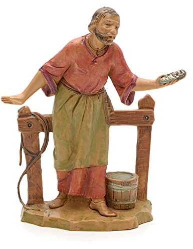 Holyart Stalliere con staccionata 12 cm Fontanini