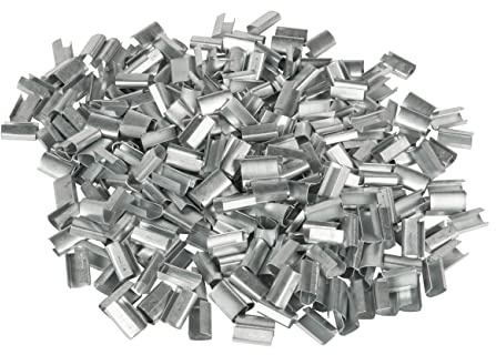 12mm Metal semi-open strapping Seals for Polypropylene Hand Strapping