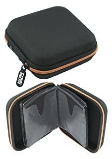 Aufbewahrungstasche passend für Tigermedia Tigercards und Wildcards, Schutztasche zum Transport und Ordnen für bis zu 16 Karten Schwarz Aufbewahrungstasche für Tigercards