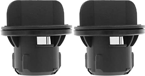 2pcs Porte-Ampoules pour Indicateur de Voiture 2K0953123 Compatible avec Caddy Compatible avec TOU/RAN Douilles d'ampoule de Clignotant Ensembles d'éclairage Automobile