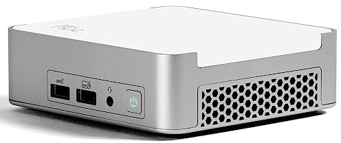 Intel NUC 13 Vivid Canyon Mini PC NUC13VYKi7 Ordinateur de bureau/HTPC de 13e génération Intel Core i7-1360P, 12 cœurs de processeur (4P+8E), 16 fils, Wi-Fi 6E, Bluetooth 5.3, Windows 11 Pro (barébone