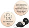 TERJBG Kleiner Glücksbringer Du Schaffst Das, Umarmung Motivationsgeschenke Glücksbringer Frau, Glücksbringer Prüfung Edelstahl Doppelseitig Rund Glücksmünze Motivationsgeschenke (Roségold)