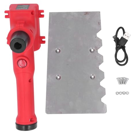 Paleta eléctrica de placa plana, herramienta de enlucido de vibración, hormigón, cemento, máquina de vibración integrada