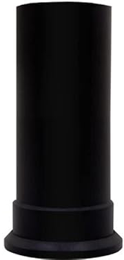 Adam Straight Stove Pipe in Black