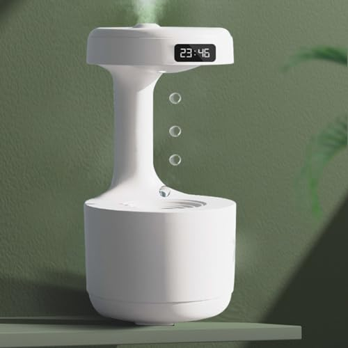 USB Cool Mist Luftbefeuchter für Schlafzimmer, Anti-Schwerkraft-Wassertropfen-Luftbefeuchter