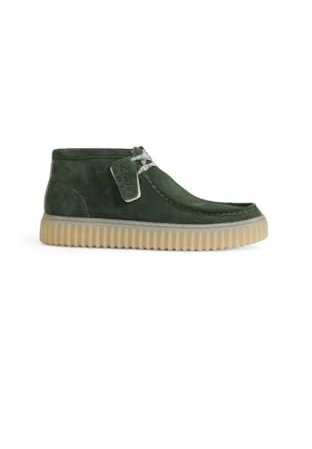 Clarks Boots Torhill Hi, Rauleder, Grün, Herren EU 9,5/44