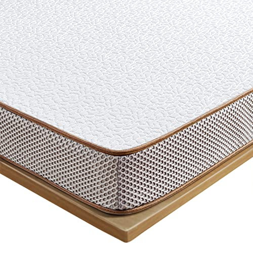 BedStory Topper 200x200cm, 7,5cm Zwei Härtegrade H5&H6 Gel Topper hart mit Abnehmbarem und Waschbarem Bezug, Atmungsaktiver und Bequemer Matratzentopper für Boxspringbett Unbequeme Betten Schlafsofa