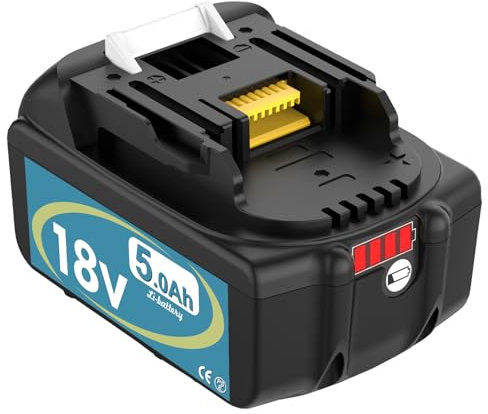 Moticett 18V Akku Ersatz für Makita Akku 18V BL1860 BL1850B BL1850 BL1840B BL1840 BL1830B BL1830 BL1820 BL1815 BL1825 BL1835 BL1845 194205-3 194309-1 194204-5 LXT-400 (Blau)