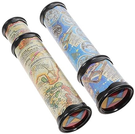 GETAJGHSD Jouet Kaléidoscope Éducatif pour Garçon Et Filles 30 Cm en Plastique Couleur Aléatoire Interaction Parent-garçon Et Filles Lot De 2 pour Jeu Et Découverte