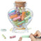 101PCS Love Capsule Letters,Message Pills -Romantic Boyfriend Gifts, Cute Anniversary, Birthday,Valentines Gift for Boyfriend/Girlfriend, Emotional Love Letter, Paper Message in a Bottle,Mixed Color