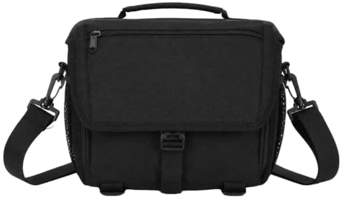 Thryvix Kameratasche Umhängetasche für DSLR/SLR, Kompatibel mit Canon, Nikon, Sony, wasserdichte Klein Fototasche für Kamera, Objektive und Zubehör, Praktisch für Reisen und Fotografie