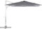 Hespéride Parasol déporté Rosario - 300 x 300 cm - Gris Ardoise