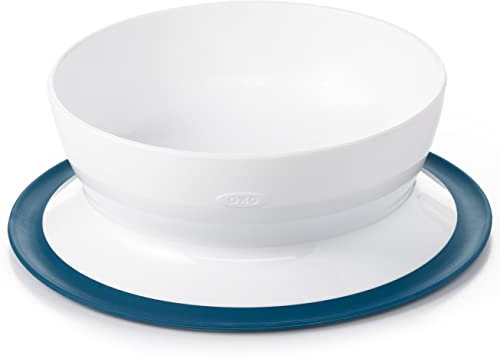 OXO Tot Stick & Stay Suction Bowl - Navy
