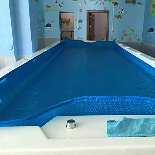 WaiMin Bâche solaire en polyéthylène pour bâche à bulles pour piscine Bleu Taille : 2 x 4 m