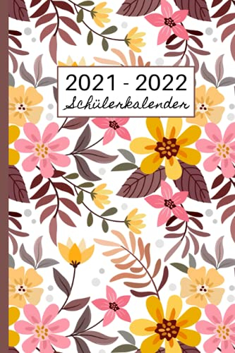 Schülerkalender: A5 Schulplaner, Studentenplaner & Hausaufgabenheft für dein neues Schuljahr (August bis Juli), Wundervollen Design zum Planen und Organisieren