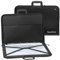 Liquidraw A3 Art Portfolio Case with 10 Sleeves Shoulder Strap Ring Binder Water Resistant Portfolio Bag