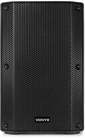 Vonyx VSA10P Altavoz Pasivo 10 Pulgadas y Potencia 500W - Altavoz DJ, Crossover Activo de 2 vías, Montaje en Soporte, Ideal para Uso en Escenario, Conciertos y Fiestas