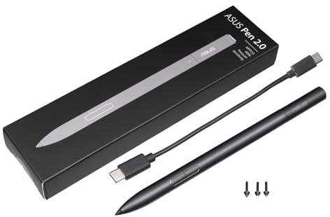 Asus 04190-00270200 Original Pen 2.0 für Yoga 720-13IKB, ThinkPad 370, IdeaPad Miix 510-12IKB, Latitude 11, Transformer 4 T304UA