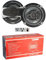 2 DS18 SLC-N65X koaxial 4-Wege 16,5 cm 165 mm 6,5 Zoll 50 Watt RMS 200 Watt max 4 Ohm 84,9 db Gummiaufhängung, pro Paar + 3 kostenlose Aufkleber
