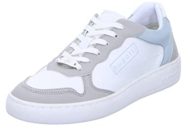 bugatti Damen Sneaker Ferly Damen Schnürer Grau (Light Grey/Multicolor) Größe 40 EU