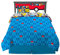 Franco Pokemon Bedding Superweiches Tröster und Bettlaken-Set mit Kissenbezug, 7-teilig, volle Größe, (offizielles Lizenzprodukt)